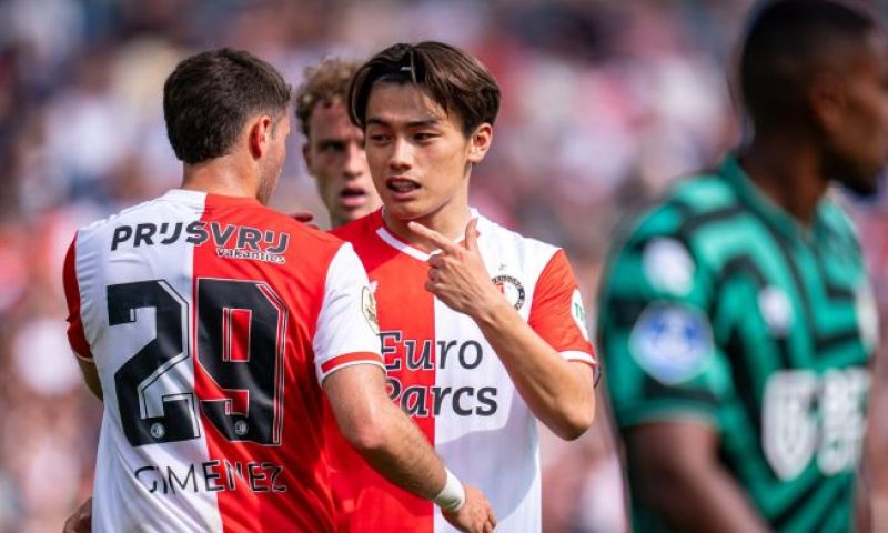 'Feyenoorder Ueda begonnen aan herstelproces, kan tegen Atlético rentree maken'