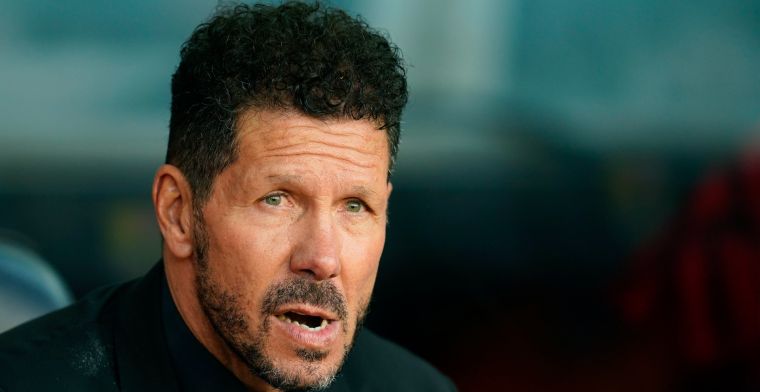 Simeone staat pers slechts vijf minuten te woord: 'Feyenoord is vlot en dynamisch'