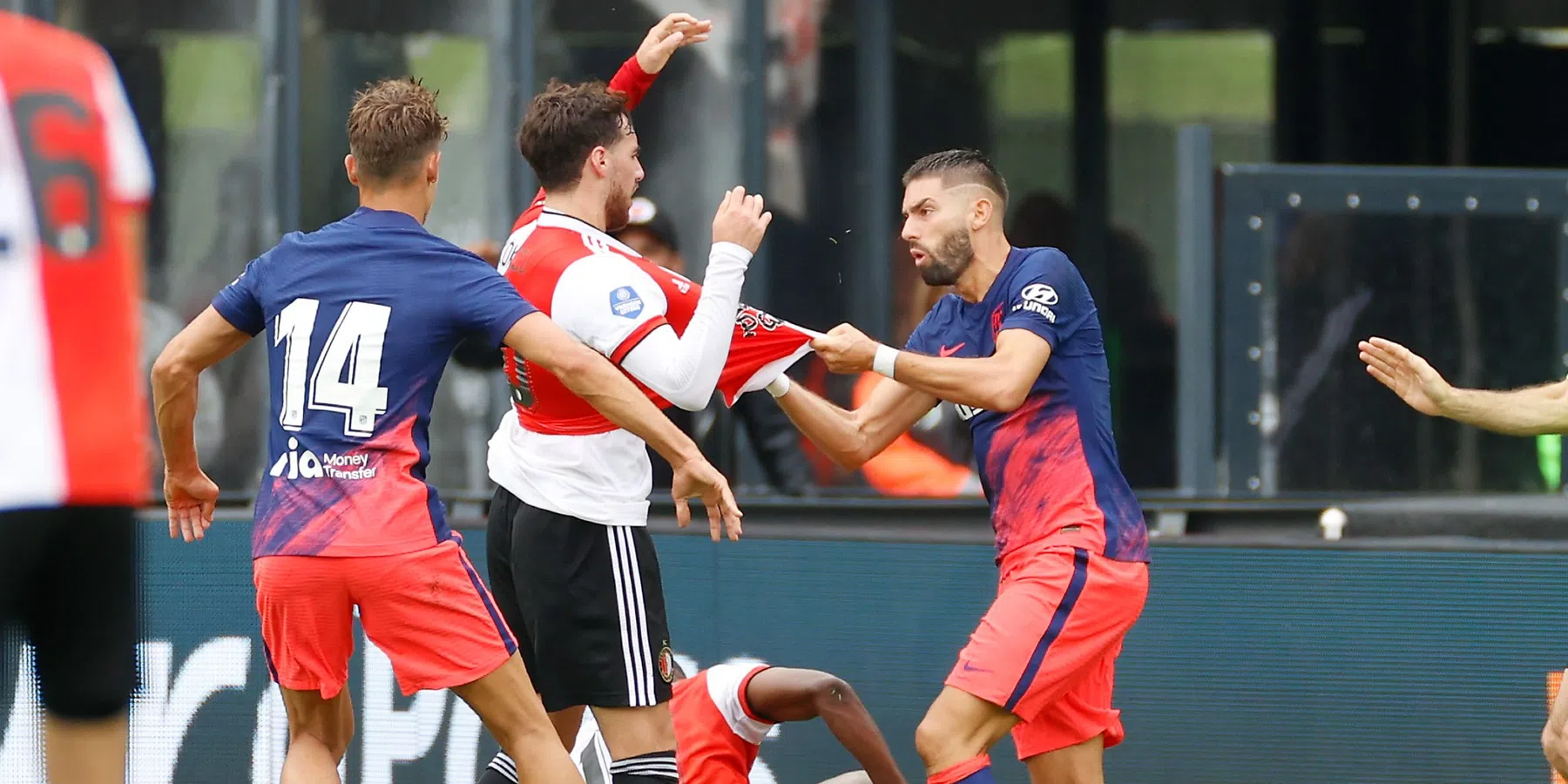 Zo ziet de historie van het affiche tussen Feyenoord en Atlético Madrid eruit