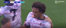 Thumbnail for article: Zirkzee doet Dumfries pijn: spits schiet op afstand gelijkmaker binnen tegen Inter
