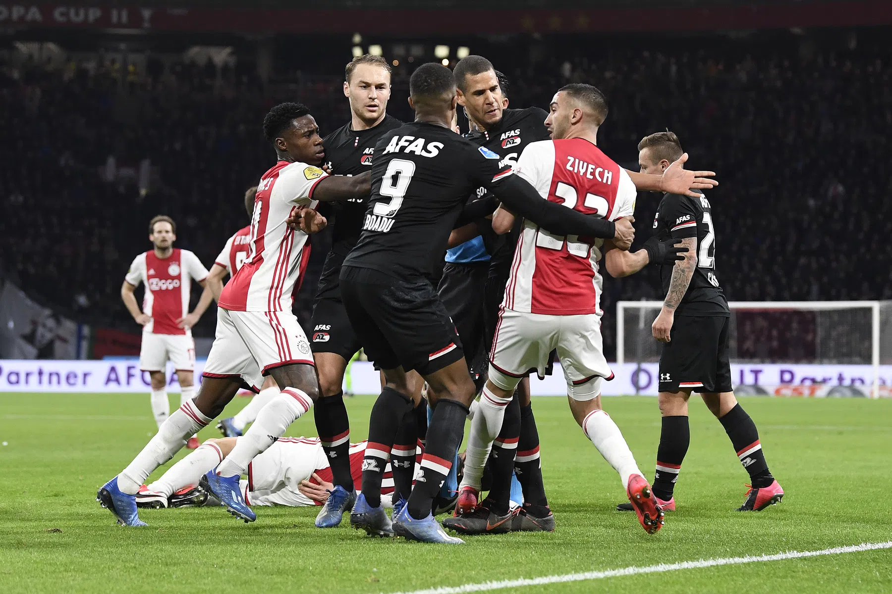 Zo verliepen de recente bezoeken van AZ aan Ajax