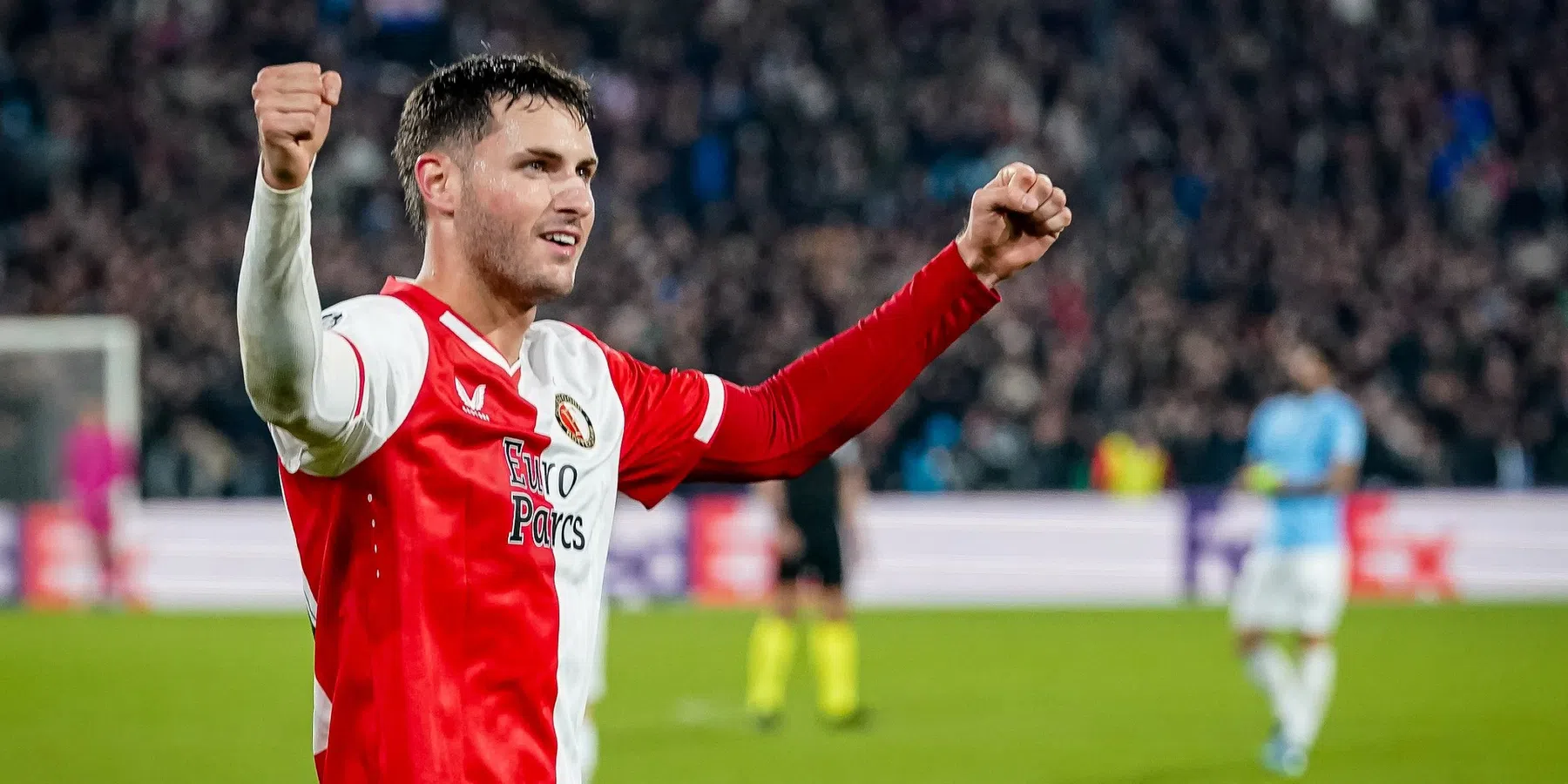 Dominant Feyenoord verslaat Lazio