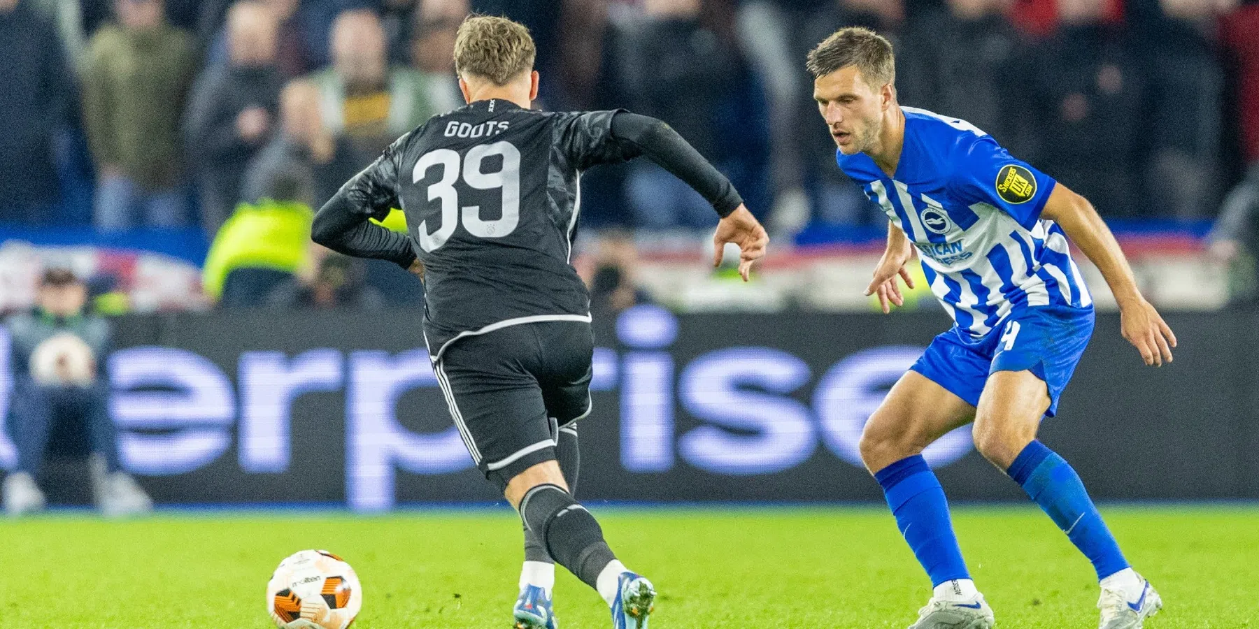 Veltman heeft Taylor een tip gegeven over hoe Ajax Brighton pijn kan doen