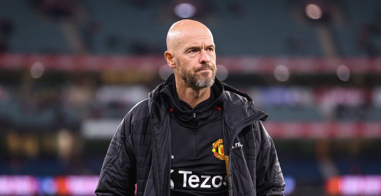 Erik ten Hag wordt volgens The Athletic nog niet ontslagen bij Manchester United