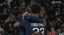 Thumbnail for article: PSG-talent Zaïre-Emery schiet raak na geweldige assist van uitblinker Dembélé