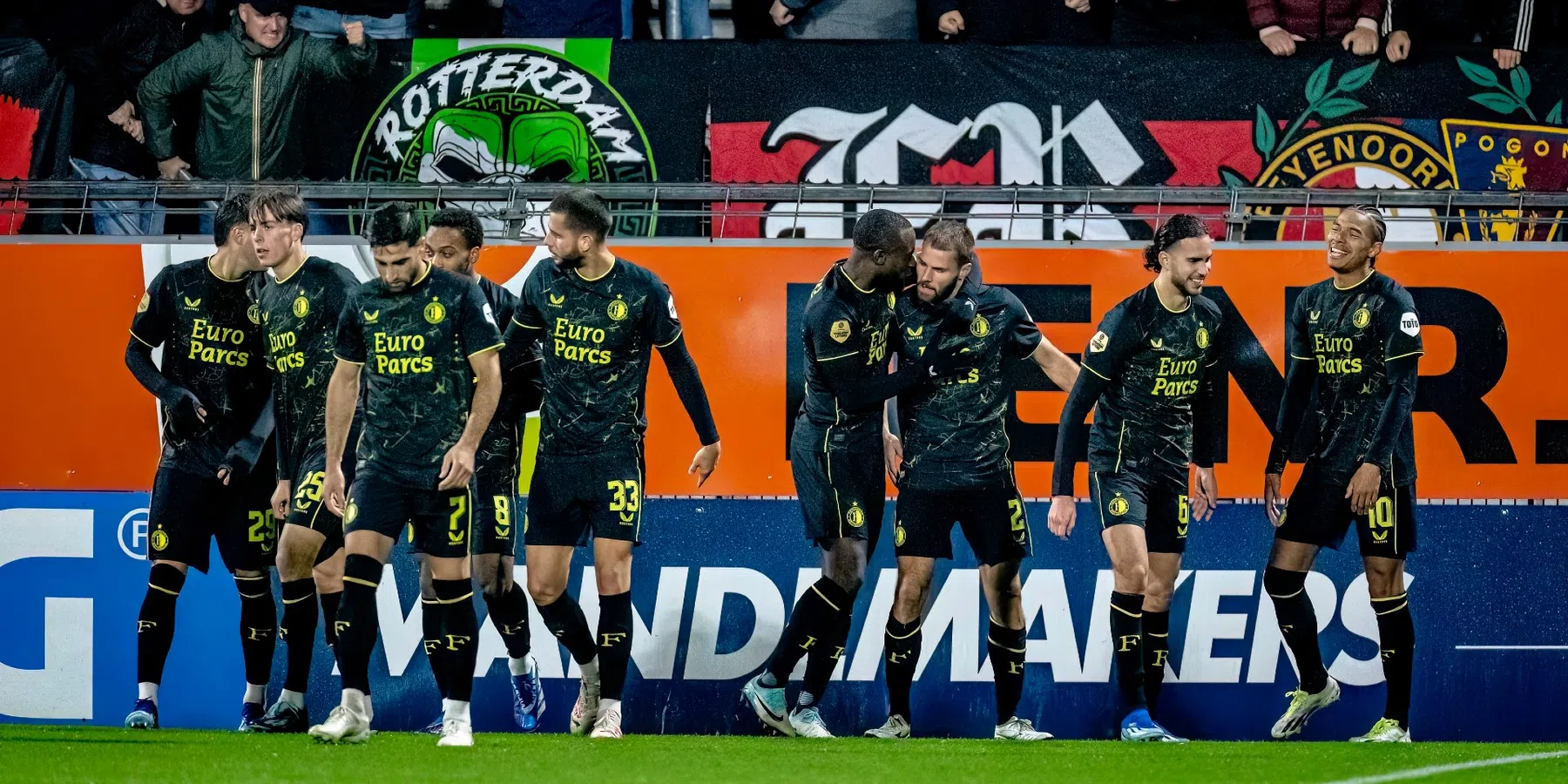 Feyenoord komt achterstand tegen RKC te boven: verdiende zege in Waalwijk