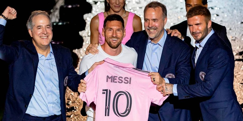 David Beckham is blij dat Lionel Messi voor zijn club Inter Miami FC speelt