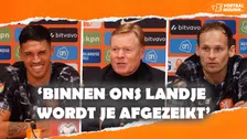 Thumbnail for article: Driessen en Weghorst-vraag irriteren Koeman én Reijnders grapt over zijn vrouw