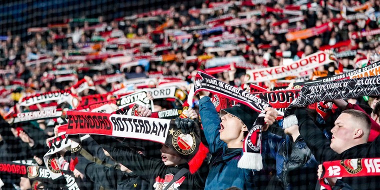 Feyenoord heeft opnieuw een straf gekregen van de UEFA