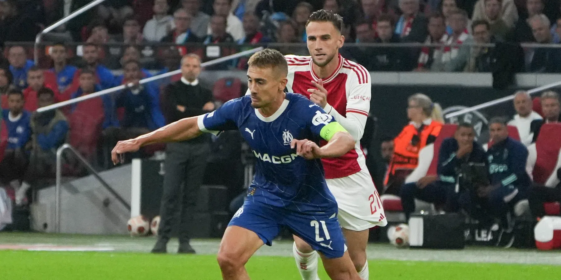 Waar en hoe laat wordt de wedstrijd tussen Marseille en Ajax uitgezonden?