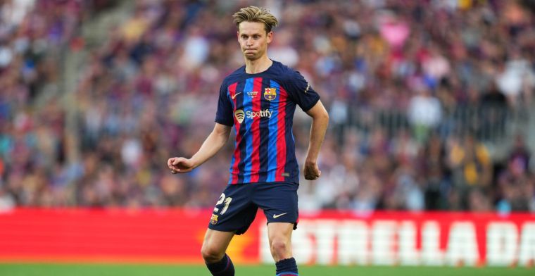 Frenkie de Jong op speciale dag vader geworden