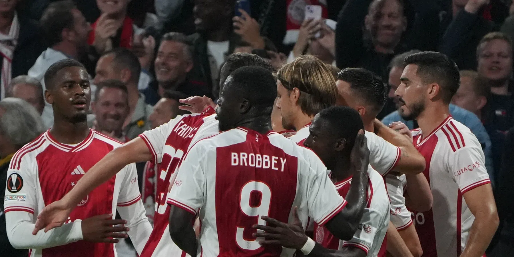 Stand Ajax poule Europa League