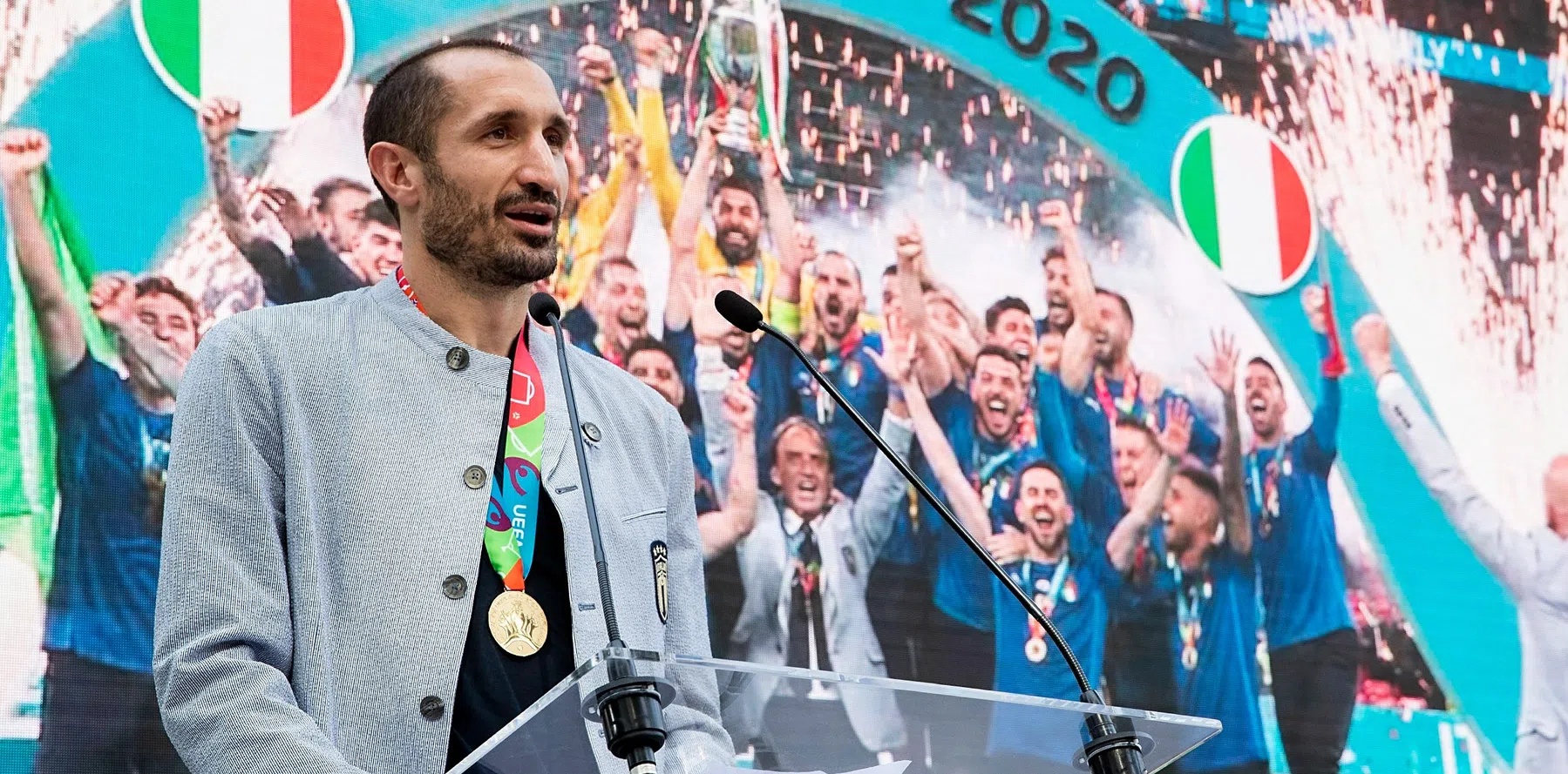 Giorgio Chiellini bevestigt het einde van zijn loopbaan