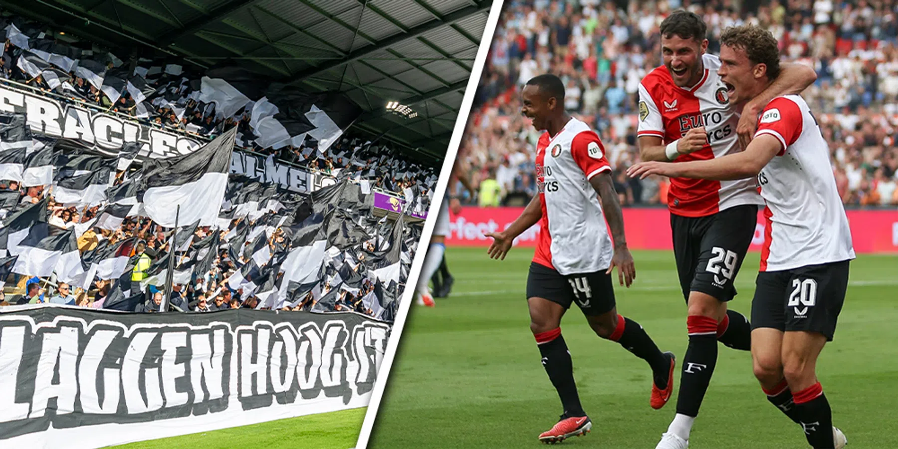 Waar en hoe laat wordt Heracles Almelo - Feyenoord uitgezonden?