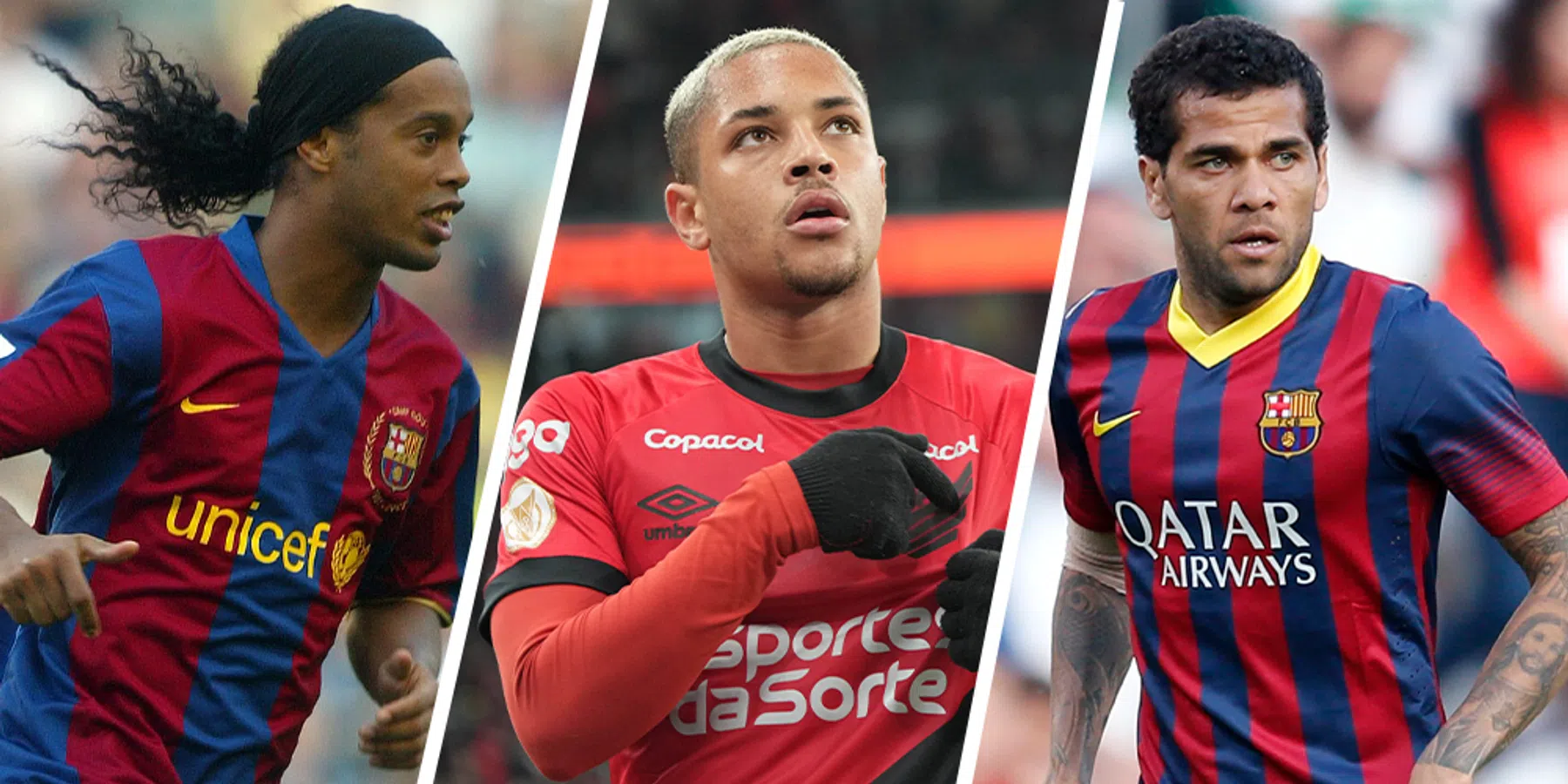 Deze Braziliaanse spelers speelden in het shirt van FC Barcelona