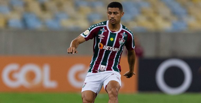 Voormalig Ajax-target André Trindade van Fluminense is gesignaleerd in Amsterdam