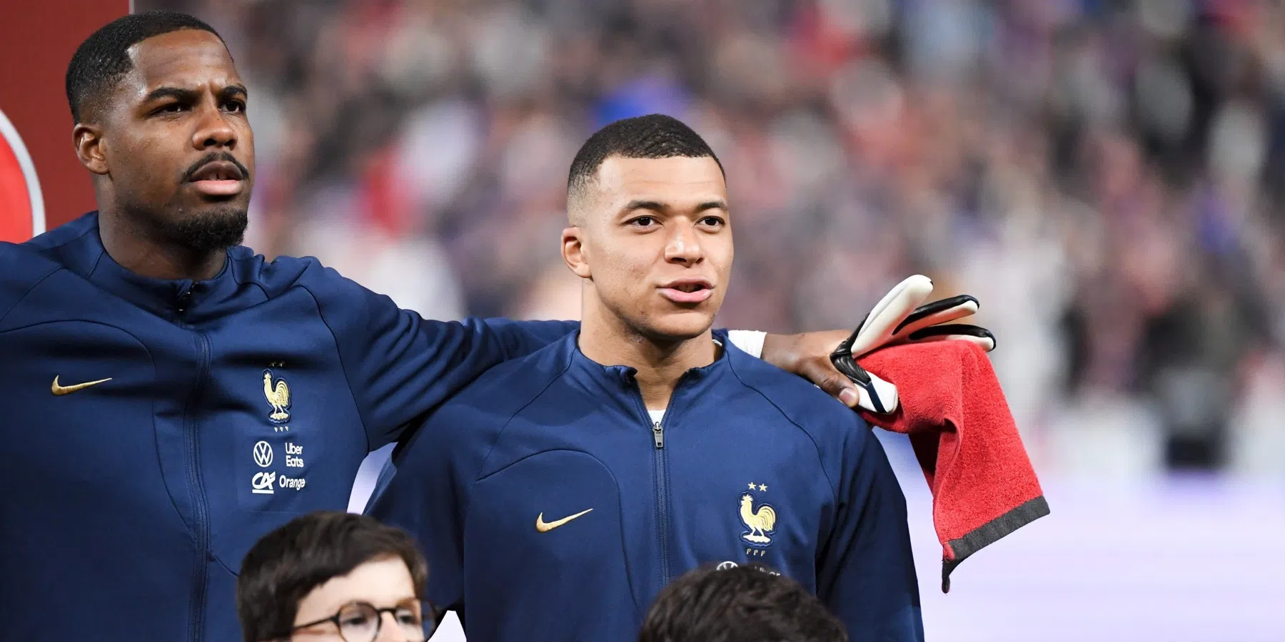 Kylian Mbappé heeft van zich laten horen op X voor Mike Maignan