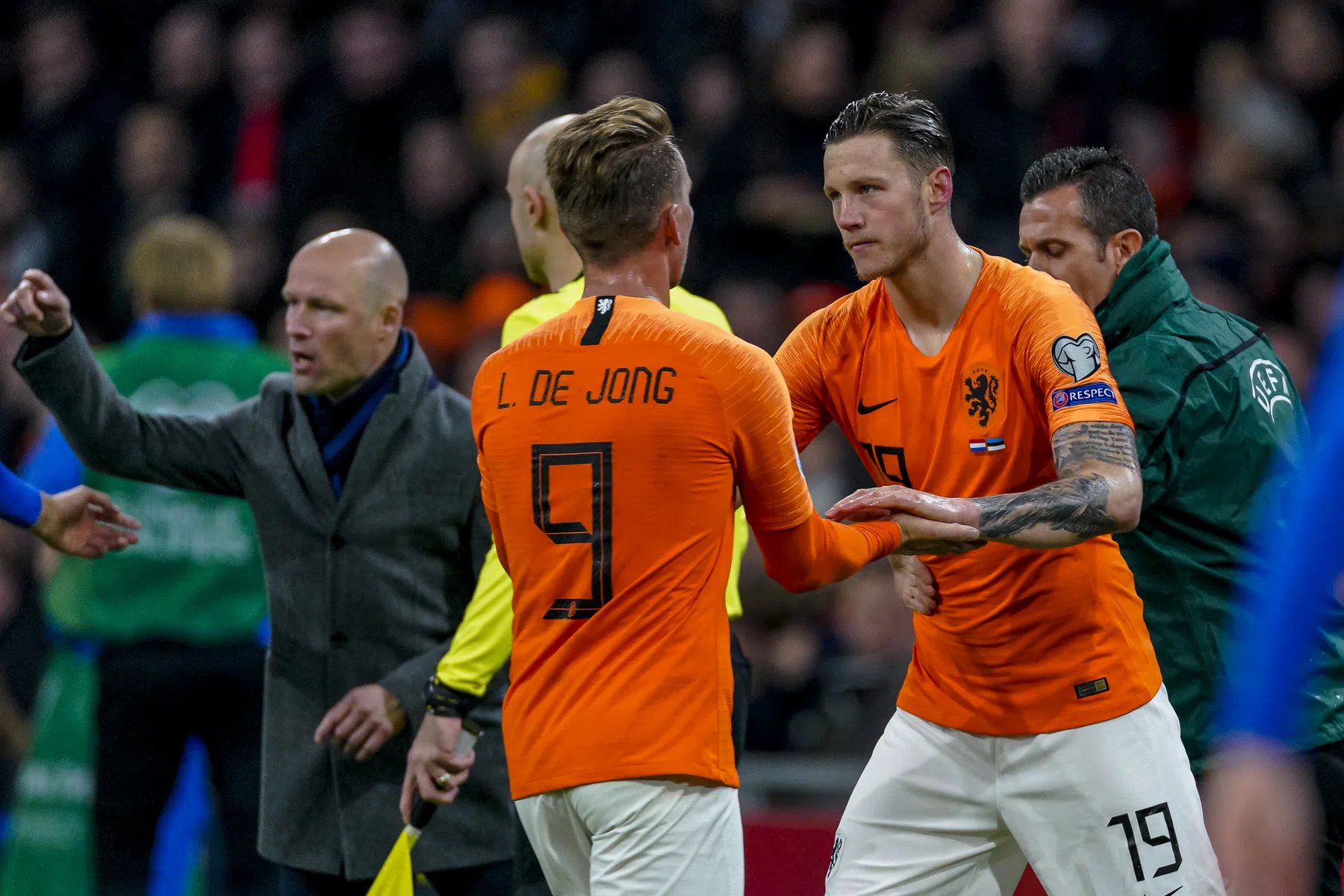 Zo kijkt Van Hanegem naar de mogelijke spitsen voor Oranje aan