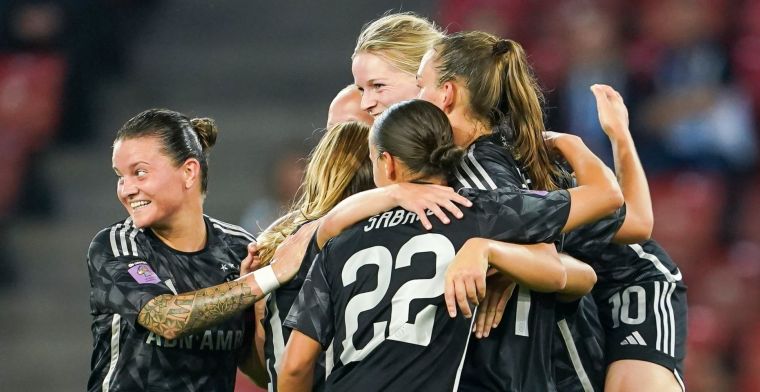 Waar en hoe laat is Ajax Vrouwen tegen PSG te zien?