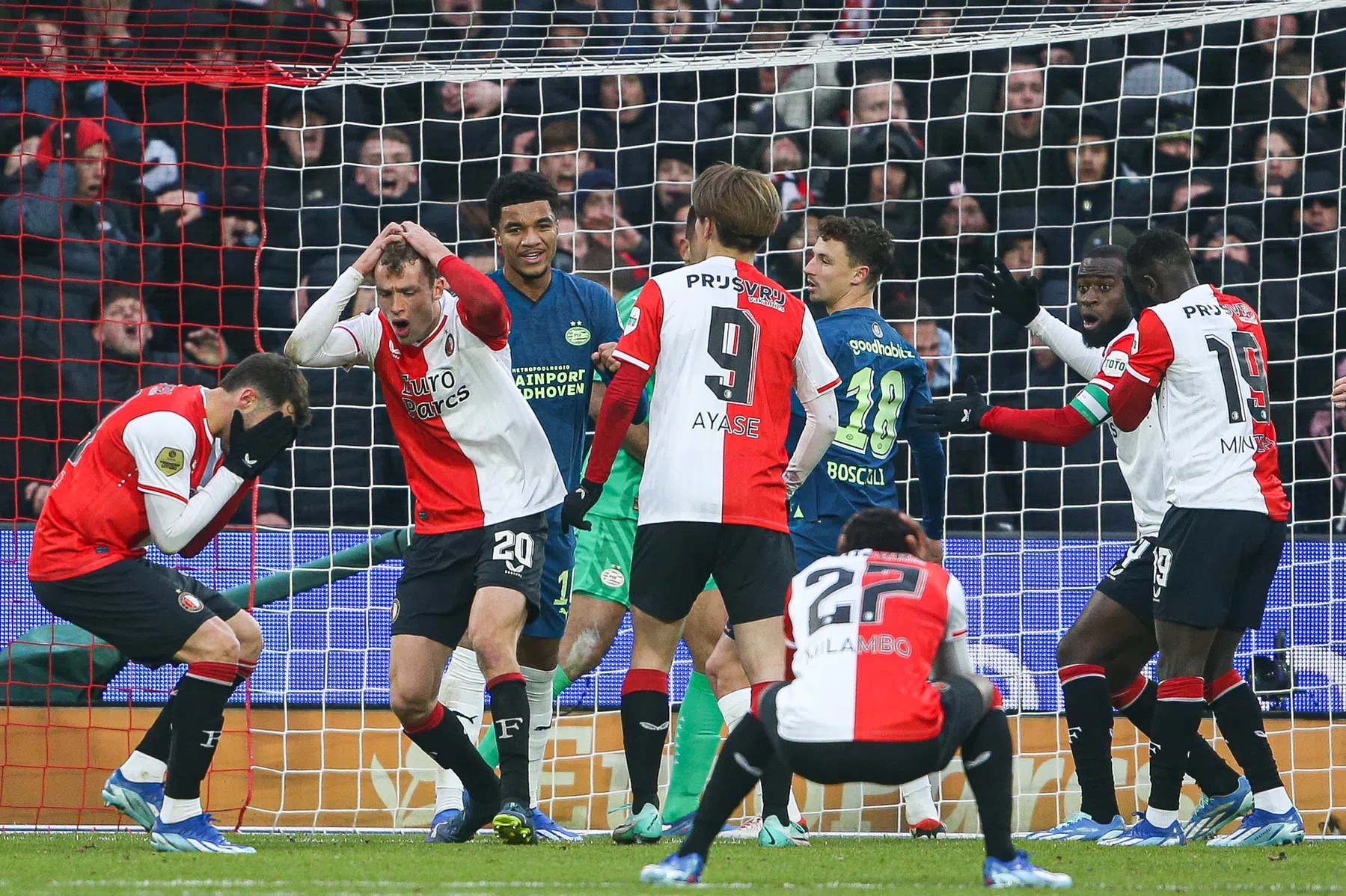 Vermoedelijke opstelling Feyenoord tegen PSV