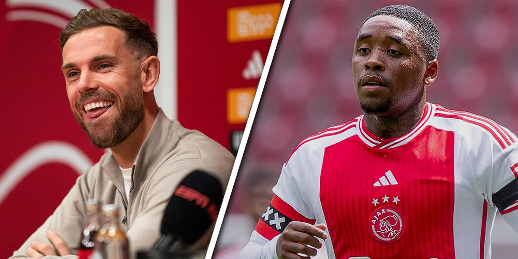 Steven Bergwijn en Jordan Henderson spelen niet bij Ajax tegen Heracles Almelo