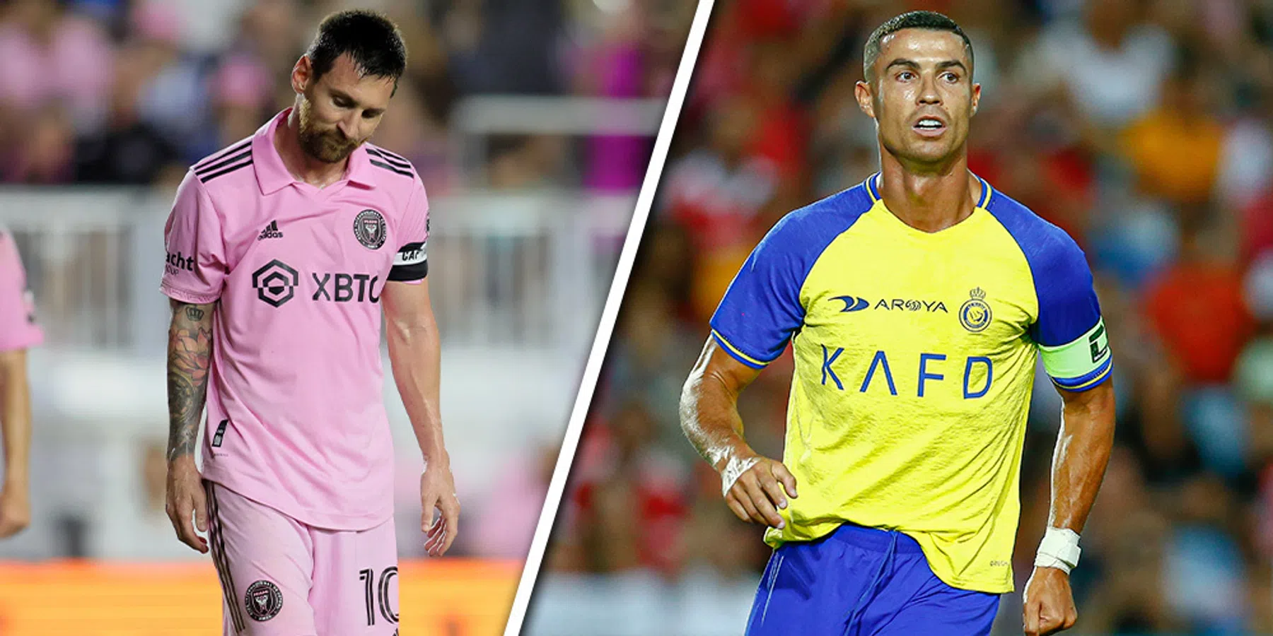 Dit is waarom Ronaldo en Messi niet in actie komen tijdens Al Nassr - Inter Miami