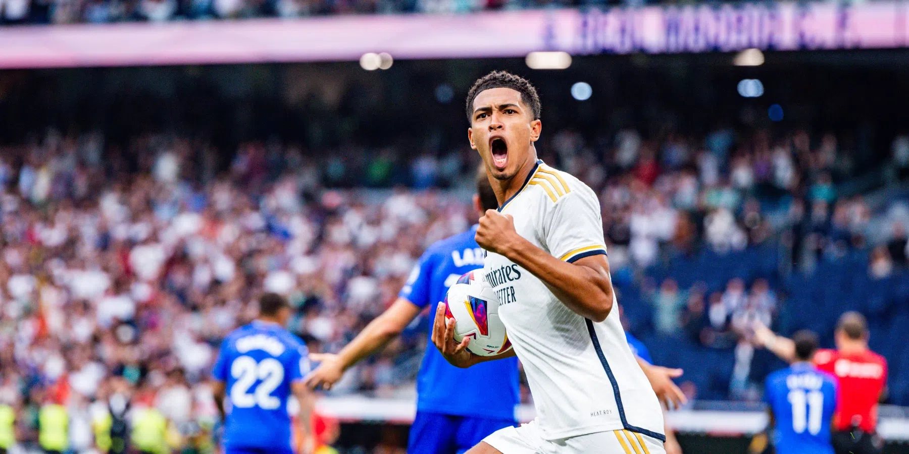 Dit riep Jude Bellingham tegen Mason Greenwood