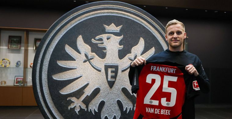 Dit is waarom Eintracht Frankfurt Van de Beek niet heeft ingeschreven voor UECL