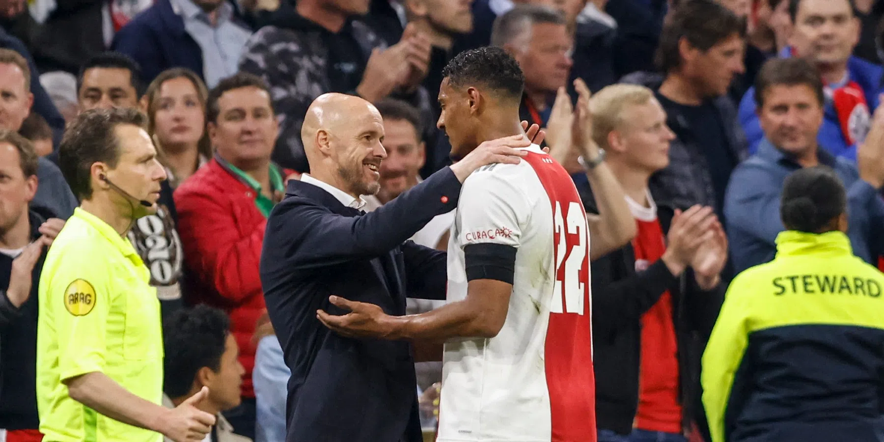 Dit zegt Ten Hag over Afrika Cup-held en oud-Ajax speler Haller