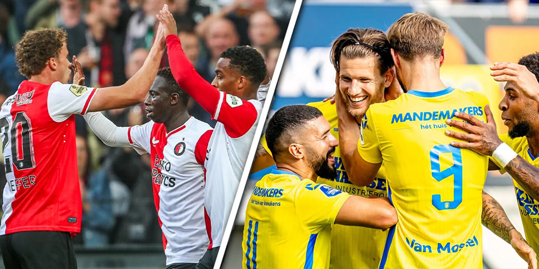 Waar en hoe laat wordt Feyenoord - RKC Waalwijk in de Eredivisie gezonden?