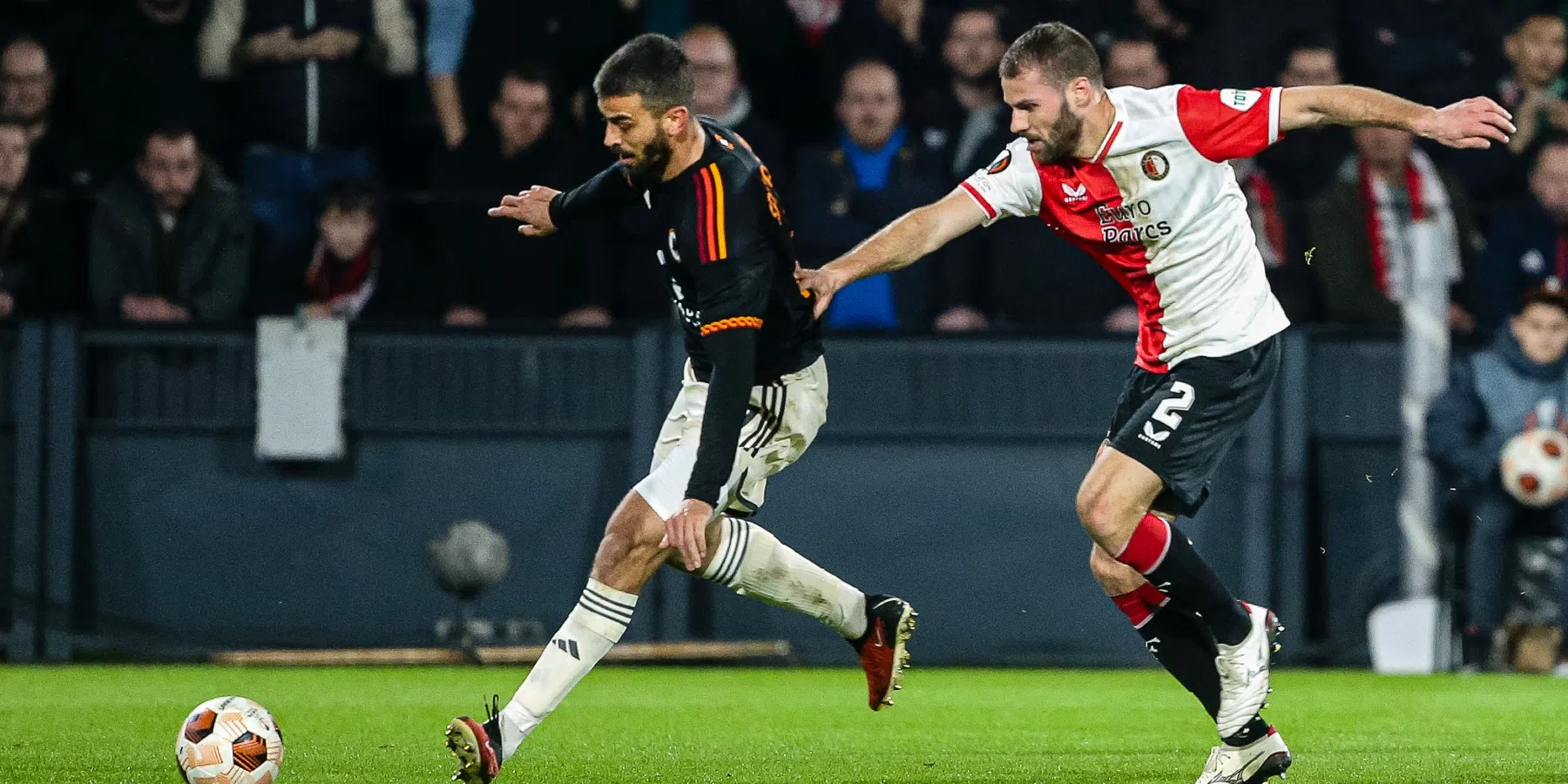 Feyenoord krijgt AS Roma niet op de knieën