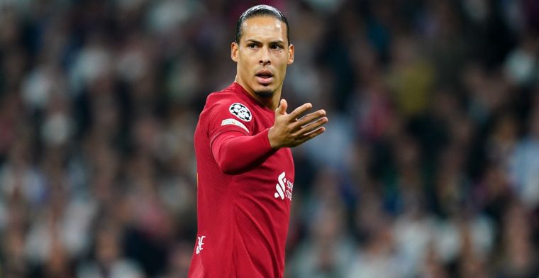 Voor deze bijzondere mijlpaal staat Van Dijk bij Liverpool       