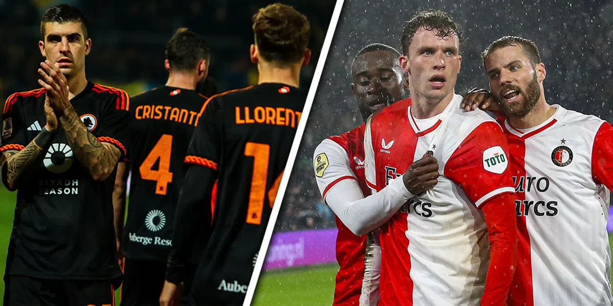 Waar en hoe laat kun je AS Roma - Feyenoord zien ondanks de verlenging