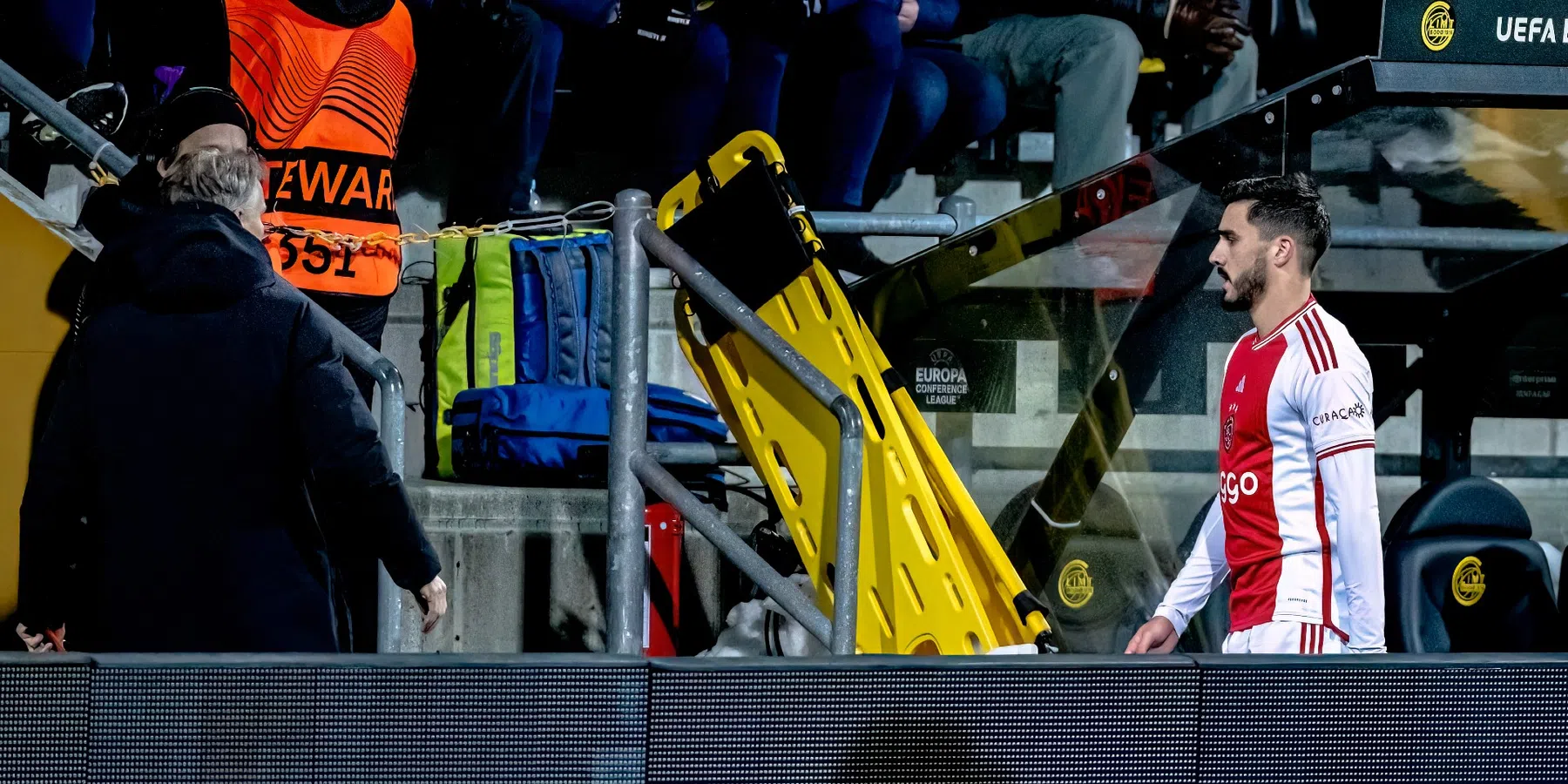 Zo reageert Sutalo op zijn rode kaart tegen Bodø/Glimt in de Conference League