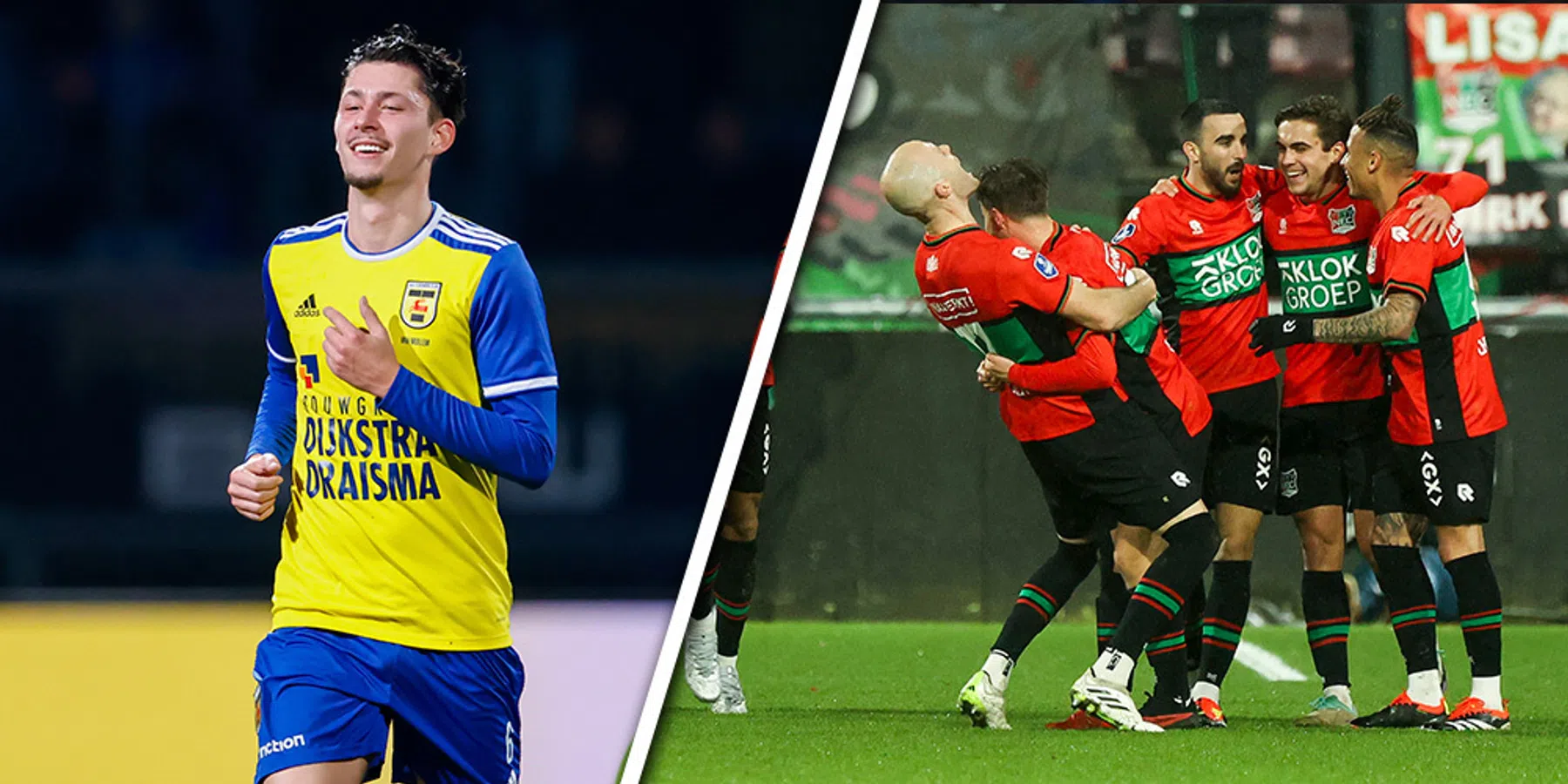 Waar en hoe laat wordt SC Cambuur - NEC in de KNVB Beker uitgezonden?