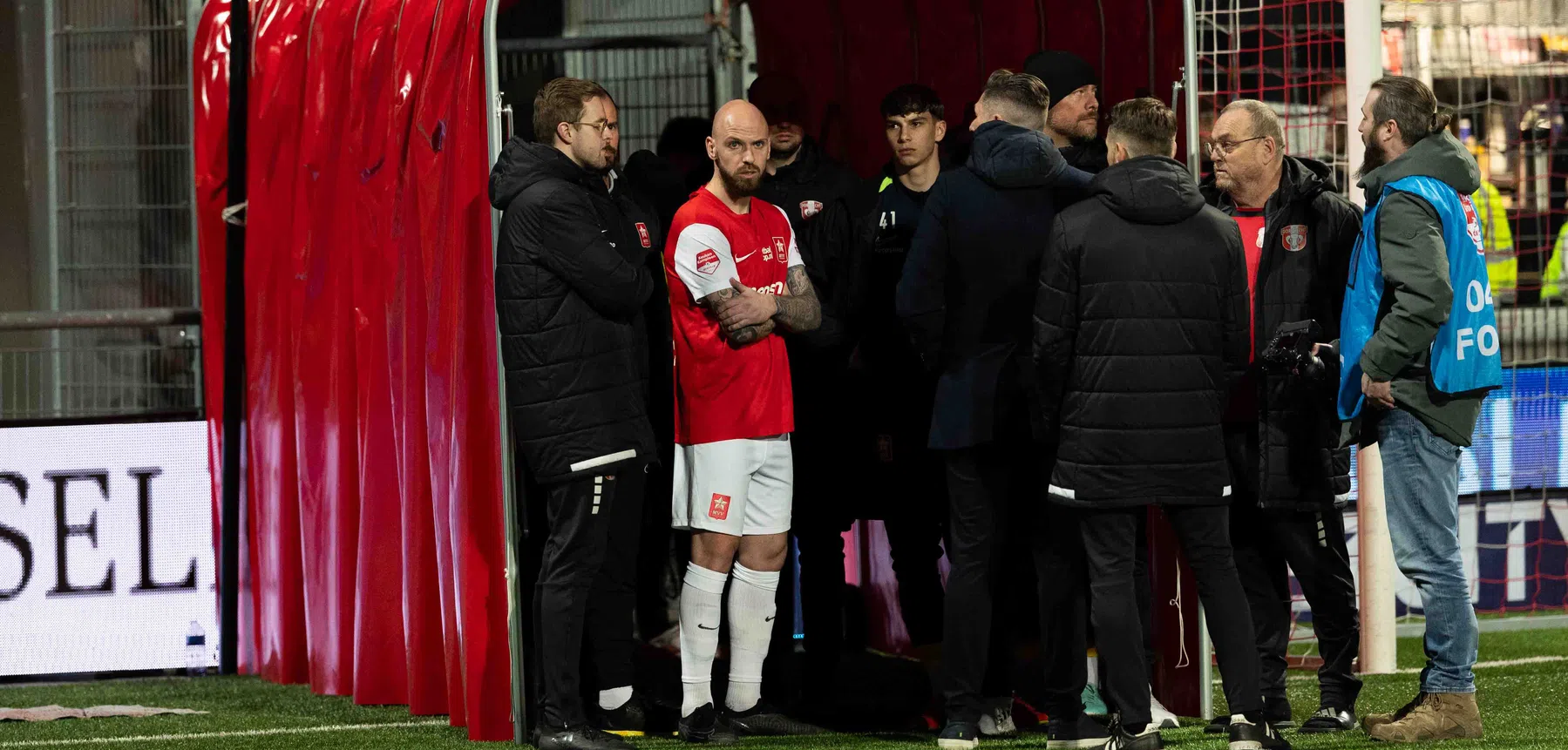 Gestaakte wedstrijd MVV - FC Dordrecht