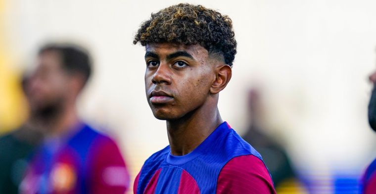 Dit bizarre bedrag zou PSG overhebben over Lamine Yamal (16) van Barcelona