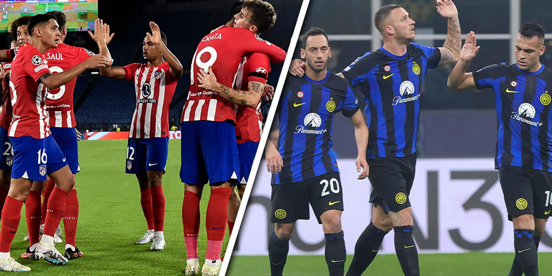 Waar wordt Atlético Madrid - Internazionale in de Champions League uitgezonden?