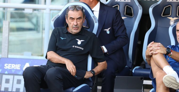 Maurizio Sarri stopt per direct als trainer van Lazio