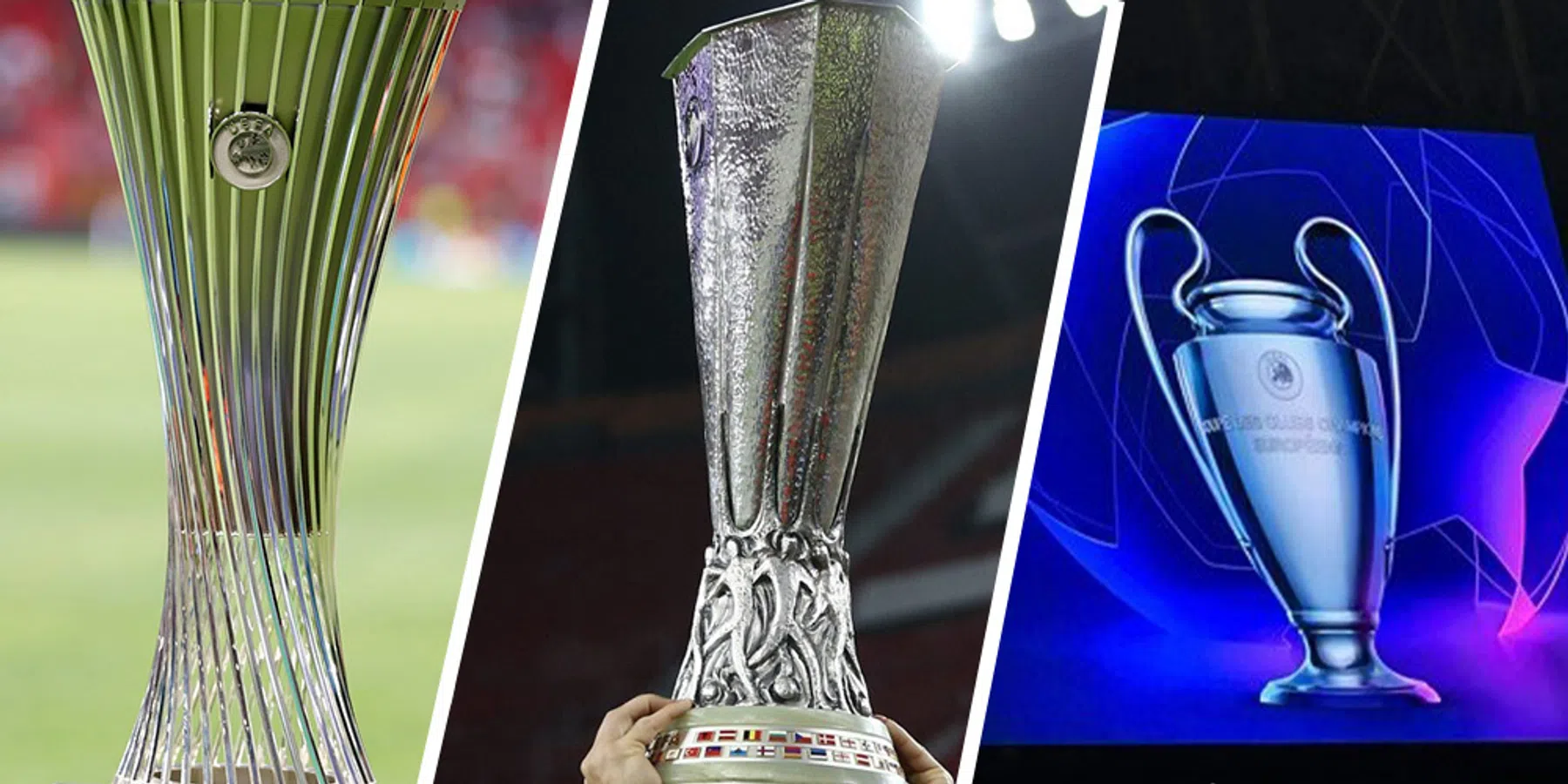 LIVEBLOG loting Champions League, Europa League en Conference League