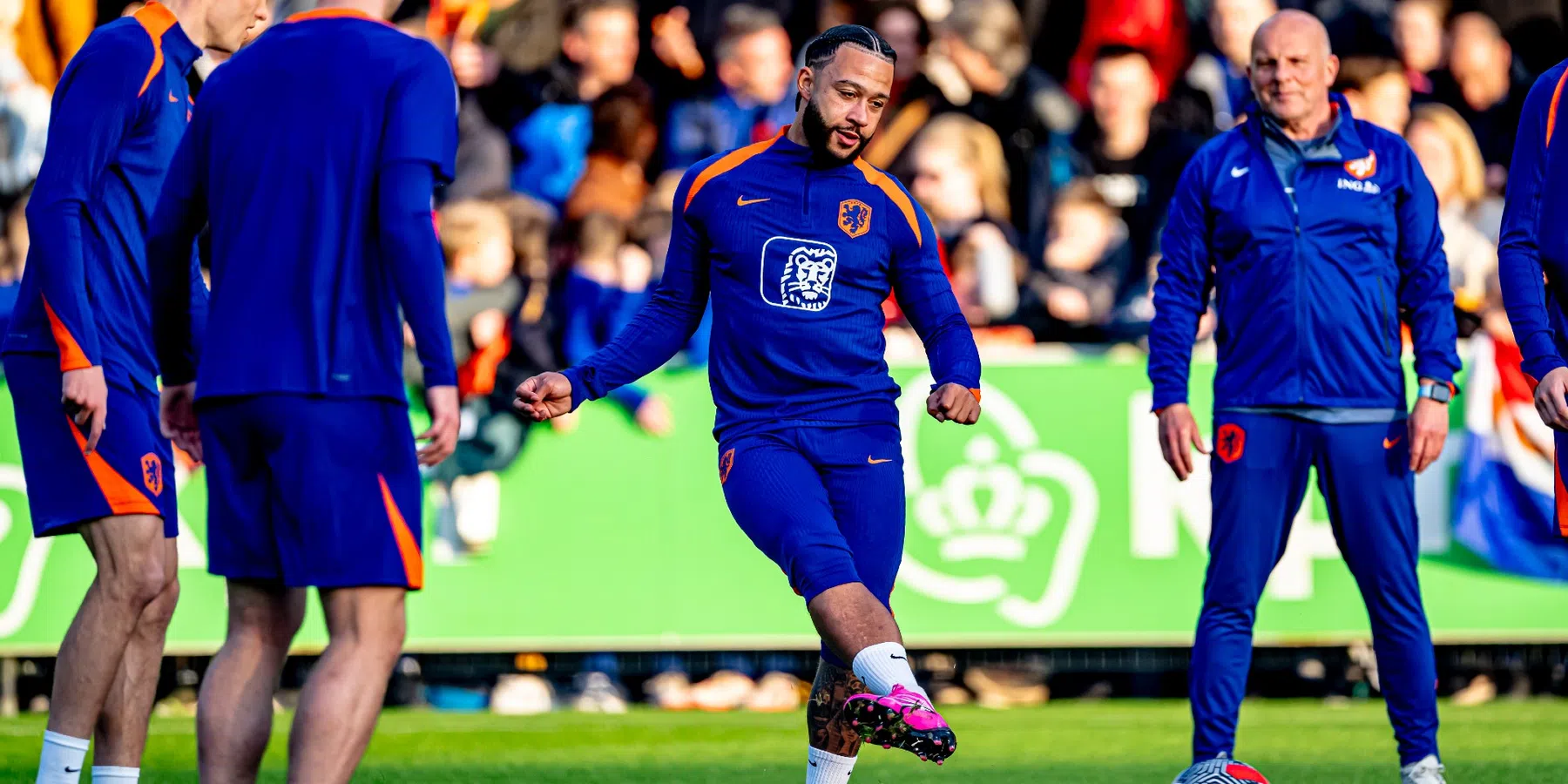Memphis Depay stelt dat hij niet bewust zo veel mogelijk spiermassa kweekt