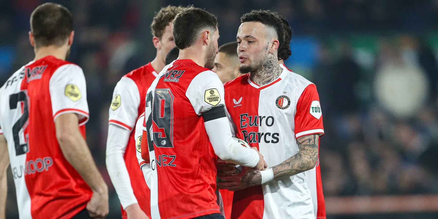 Feyenoord-selectie heeft een mooi gebaar voor de geblesseerde Hartman gemaakt