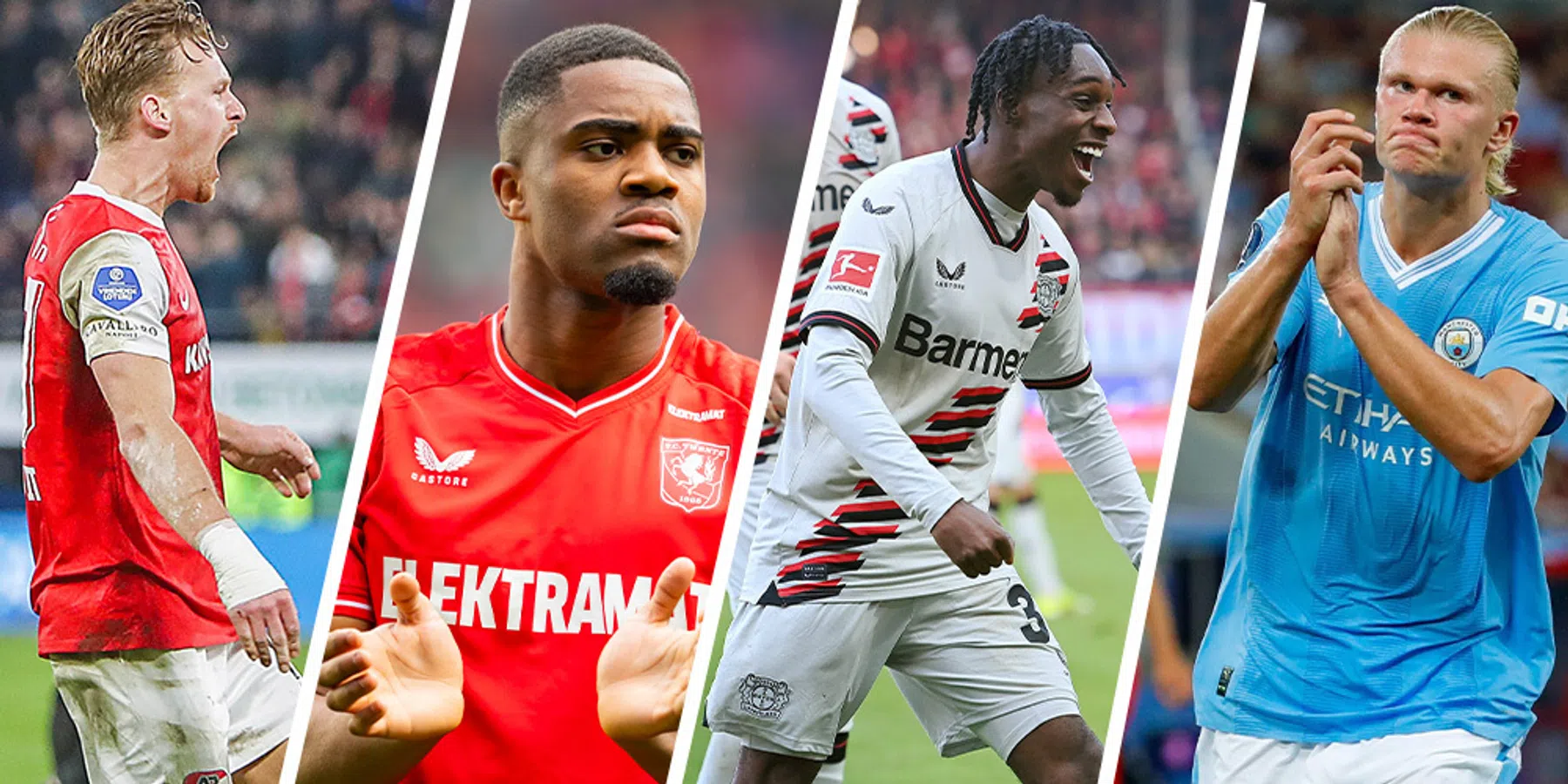 LIVE: voetbal in de Eredivisie met AZ en FC Twente, ook Leverkusen, City & Arsenal