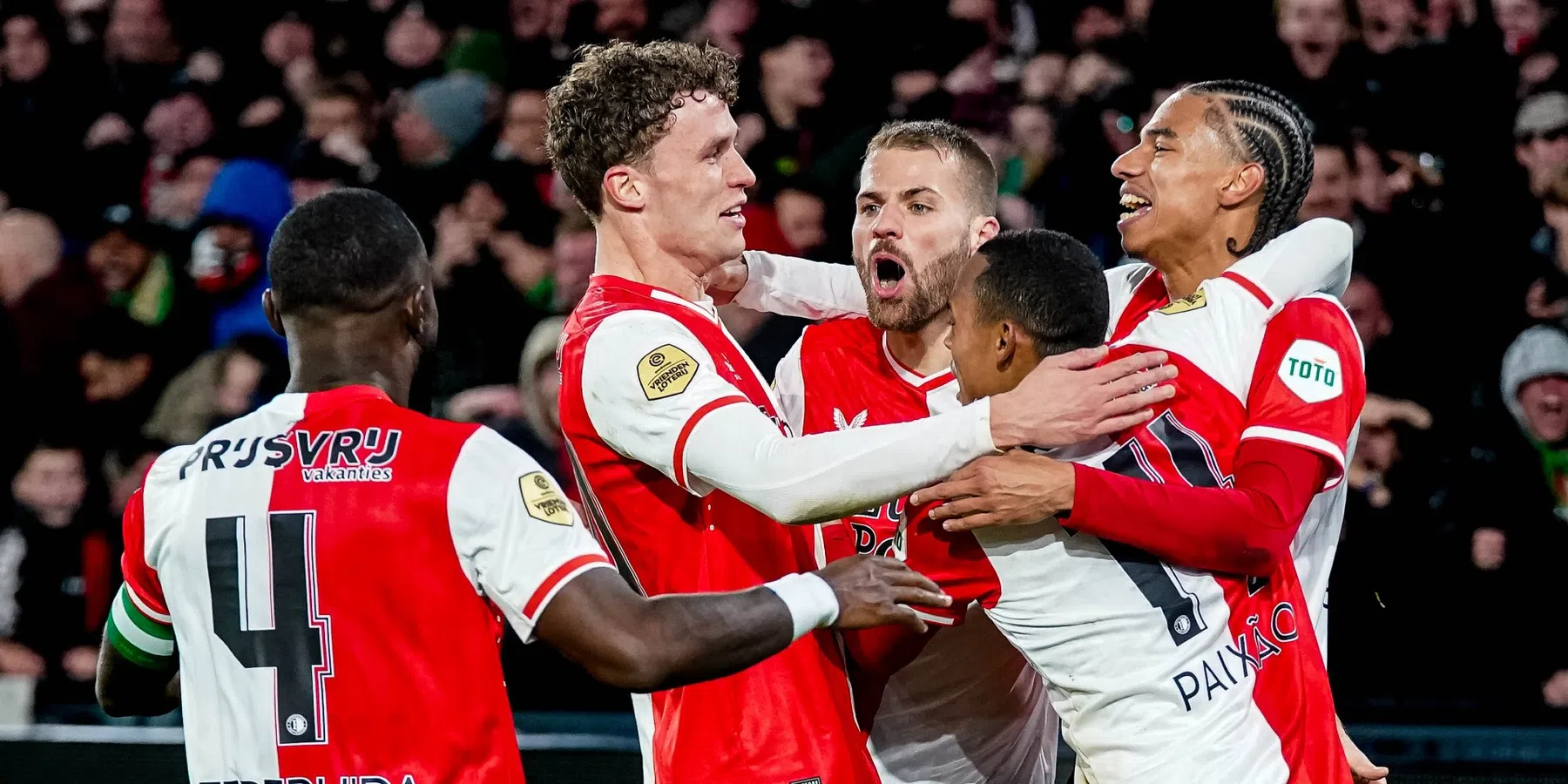Vermoedelijke opstelling Feyenoord tegen FC Volendam in de Eredivisie