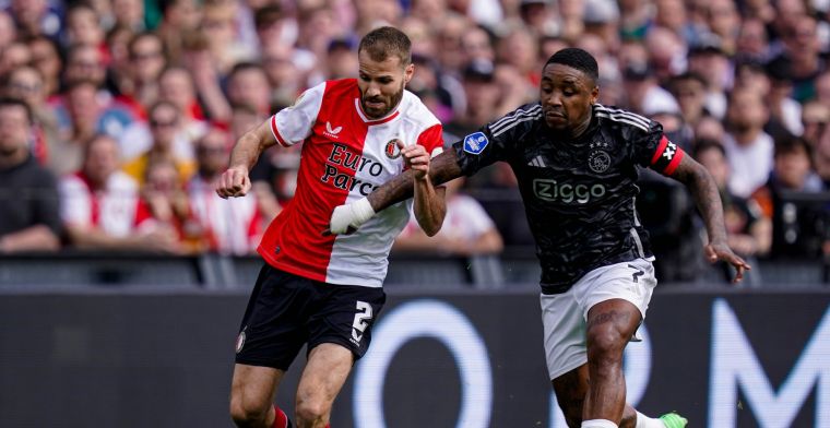 KNVB straft Bergwijn niet na slaande beweging in De Klassieker