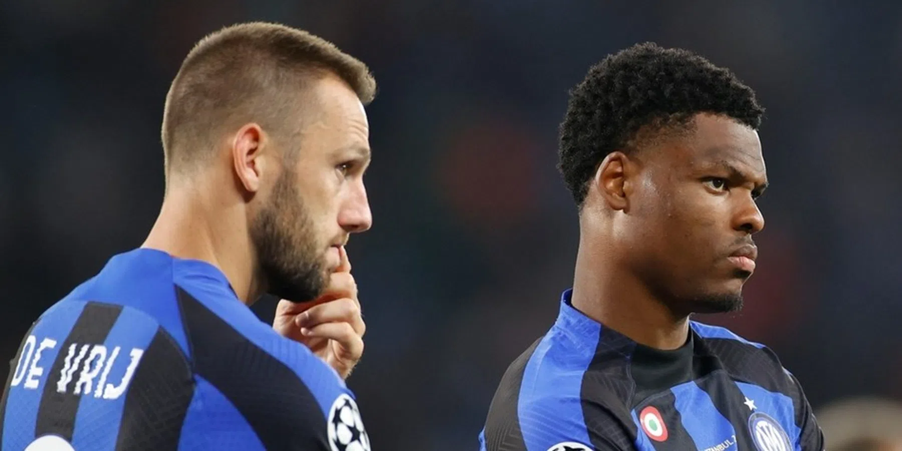 Aston Villa overweegt een bod op Denzel Dumfries van Internazionale uit te brengen