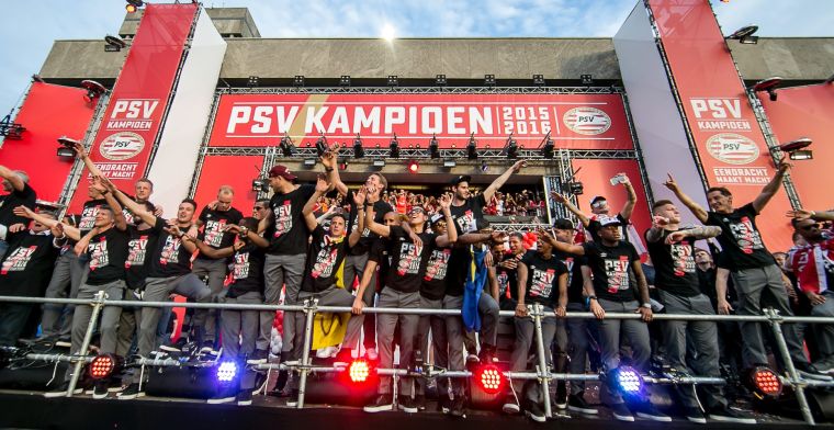 Zo vaak werd PSV al kampioen van Nederland