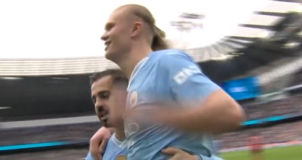 Haaland ijskoud met kopgoal en twee strafschoppen