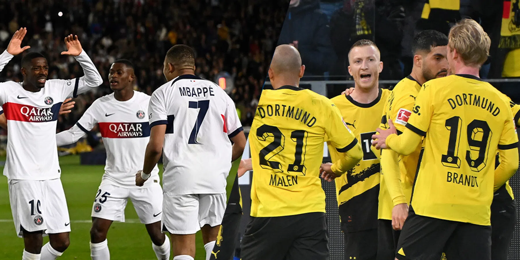 Waar en hoe laat wordt PSG - Borussia Dortmund in de Champions League uitgezonden?