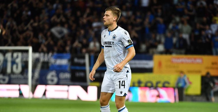 Björn Meijer is zwaar geblesseerd geraakt bij Club Brugge